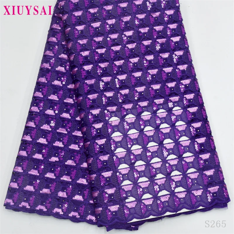 Новинка 2020 африканская кружевная ткань из органзы Высококачественная с
