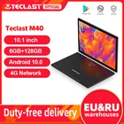 Планшет Teclast M40, 10,1 дюйма, Android 10, 6 ГБ ОЗУ, 128 Гб ПЗУ, Восьмиядерный процессор UNISOC T618, сетевой планшет 4G, 1920x1200, двойной Wi-Fi, Type-C