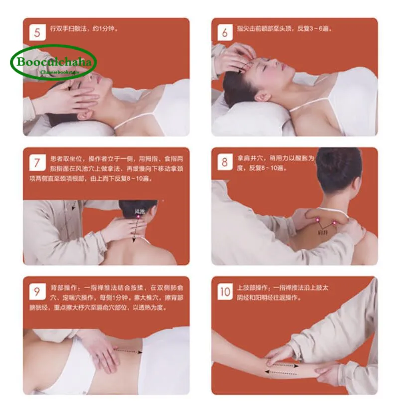 Zero-based learning Chinese medicine external treatment method textbook(Tuina massage cupping scraping moxibustion) | Канцтовары для