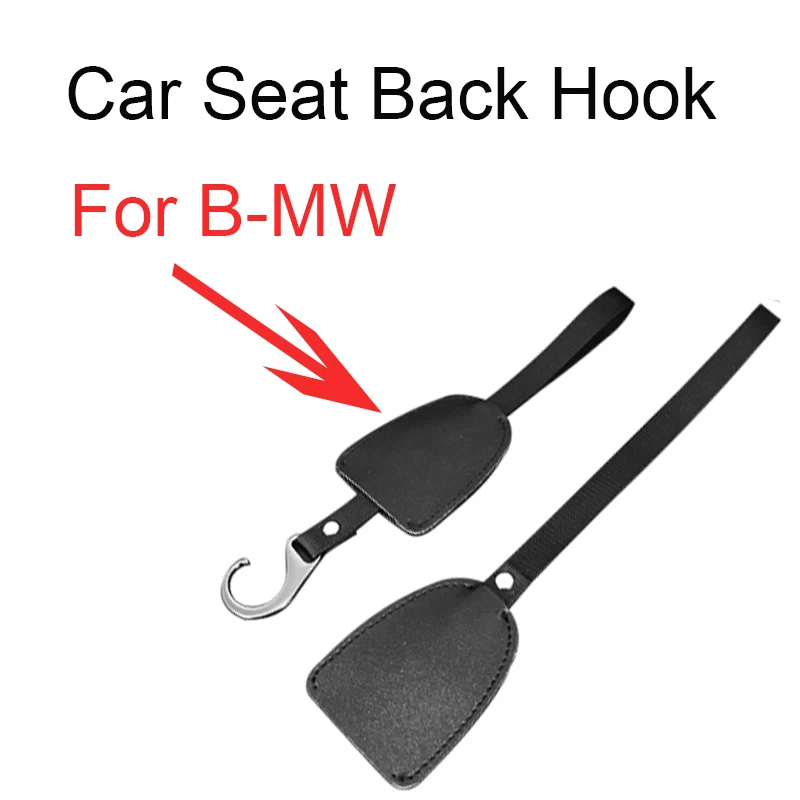 

1pcs Car Seat Headrest Hanger Bag Back Hook Storage for BMW E39 F10 F30 E46 E60 E90 Serie 1 E87 E92 F20 320i X1 Car Accessories