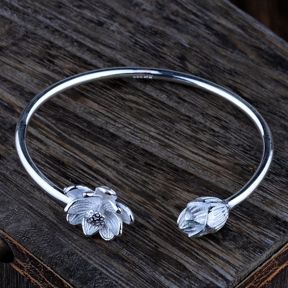 Мифический возраст реального 999 чистого серебра в этническом стиле с рисунками