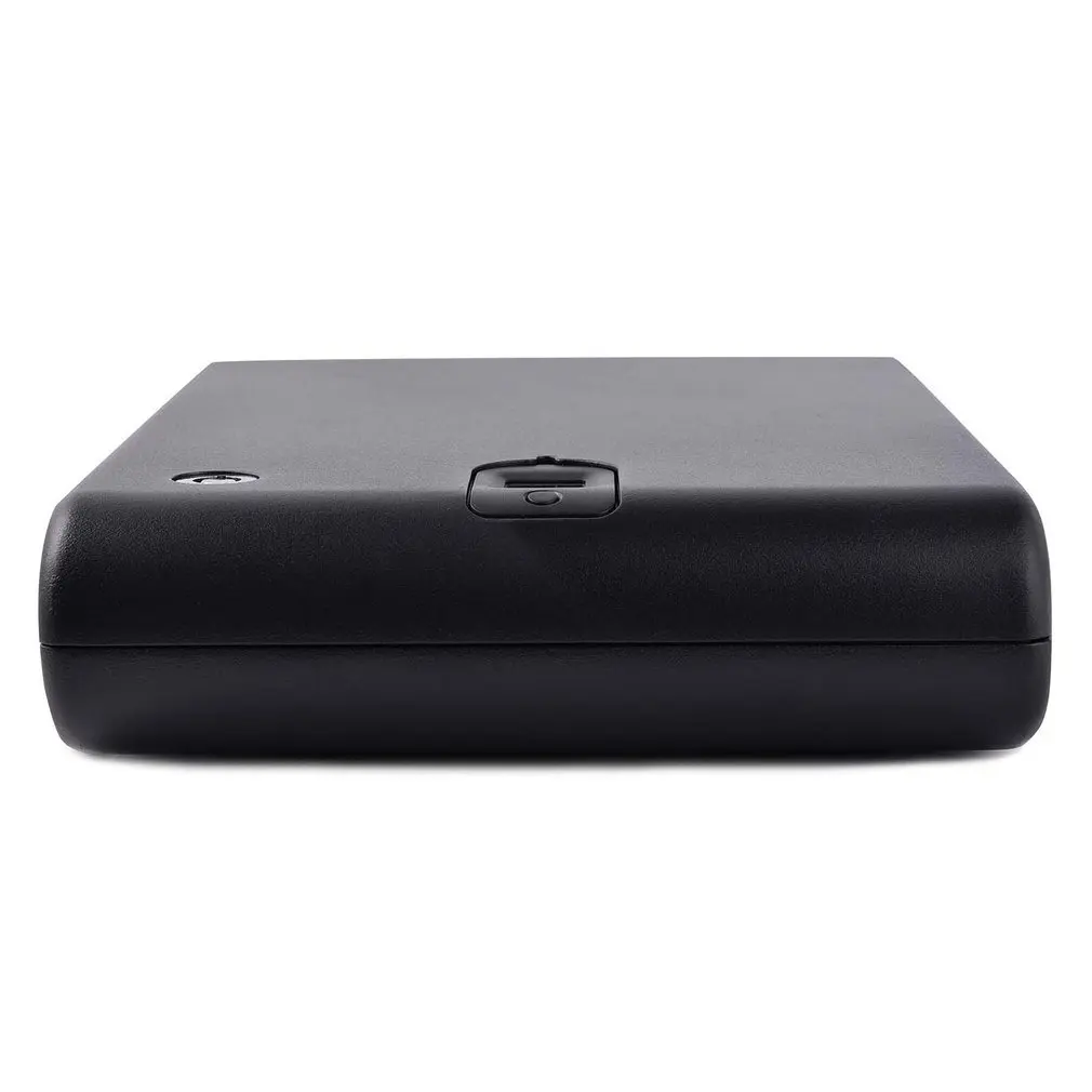 

2020 Fingerprint Gun Safes Box Fingerprint Safe Sensor Box Security Keybox OS100A Strongbox for Valuables Jewelry Cash Steel