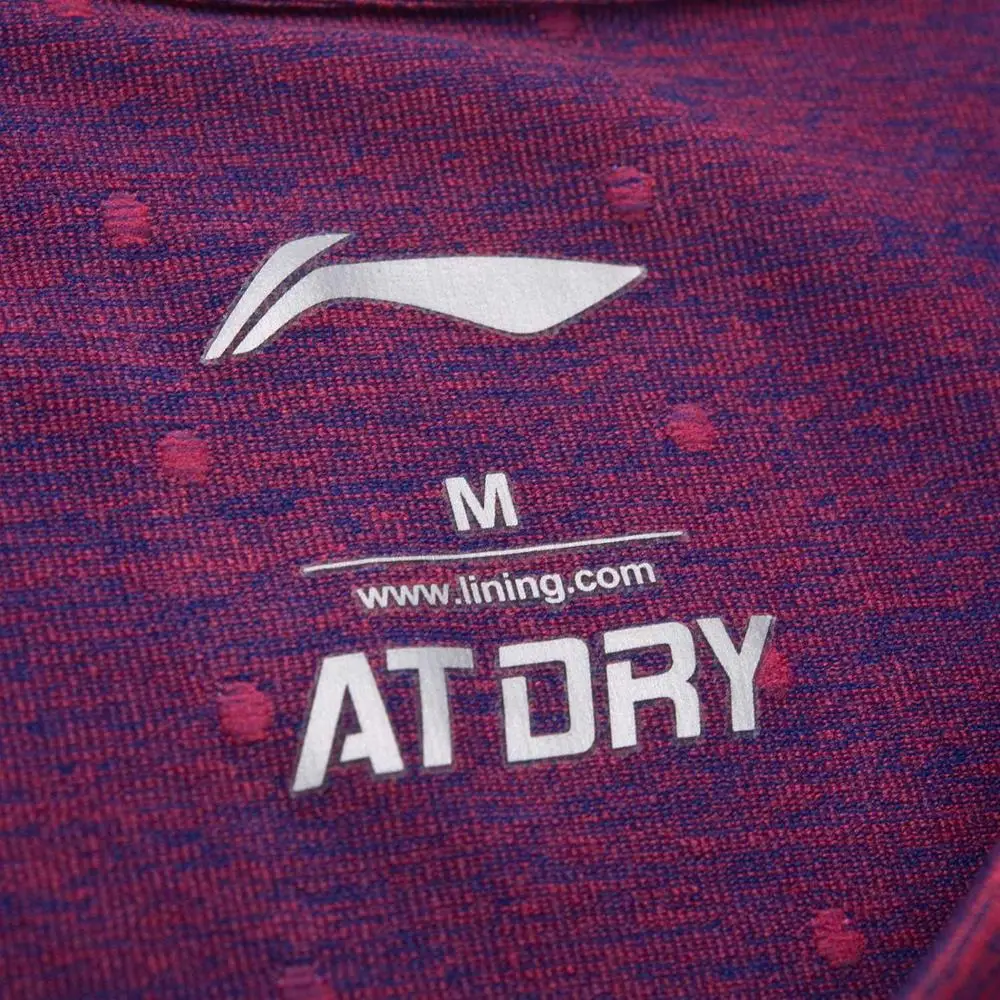 Мужская футболка с длинными рукавами Li-Ning серия бадминтон AT DRY тонкая дышащая