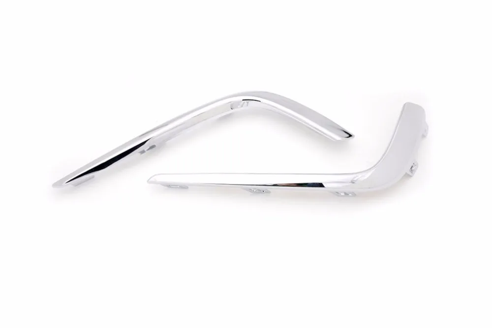 1 пара хромированные передние противотуманные фары декоративные молдинги для Buick