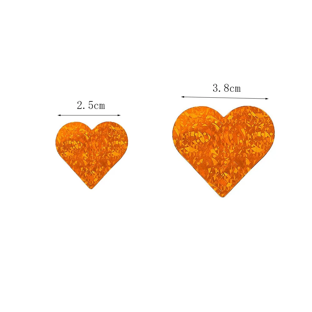

500pcs Love Heart Shaped Label Sticker Scrapbooking Gift Packaging Seal Birthday Party Wedding Supply Stationery Sticker Roll