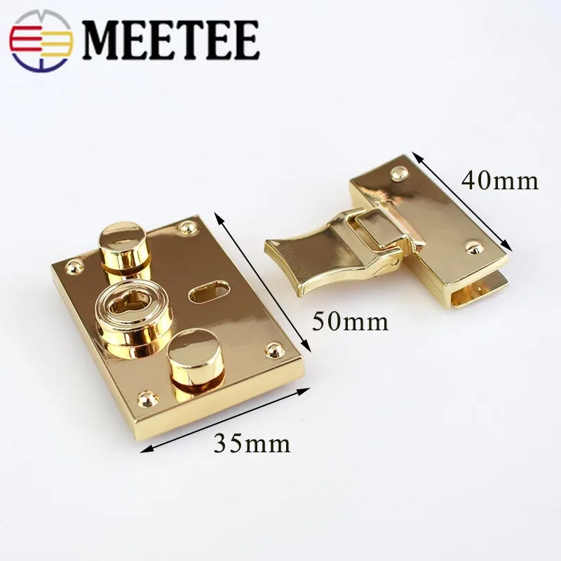 1/2 шт. Металлический замок для сумки защелка женская сумка врезная пряжки