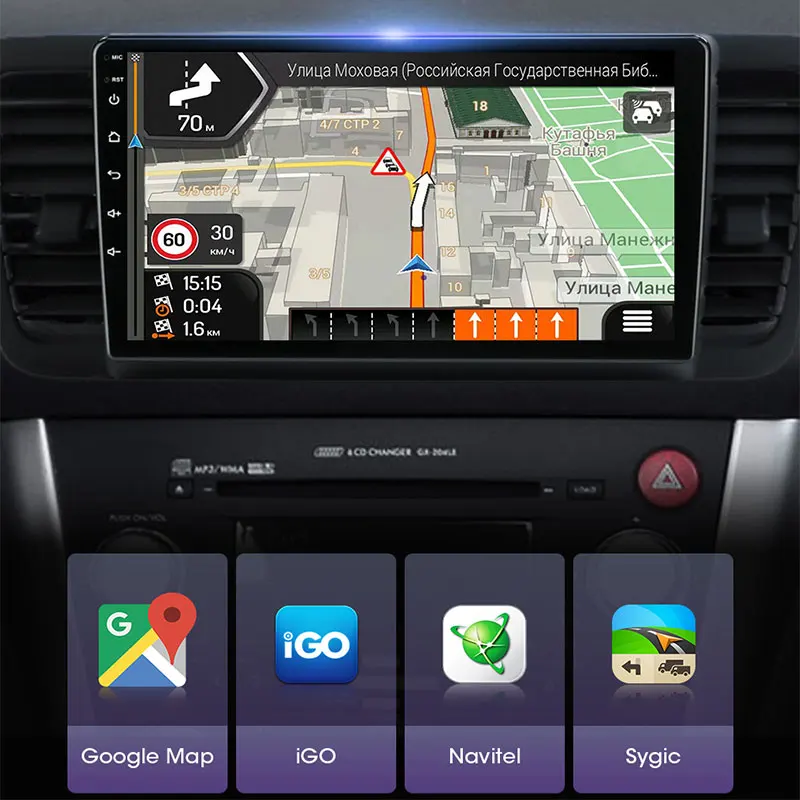 Android 10 0 автомобиль радио для Subaru Outback 3 Legacy 4 2003 2009 2din 4G + 64G 8 ядерный GPS навигации Carplay