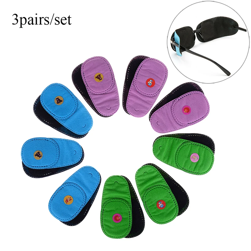 6 шт./лот детская окклюзия медицинский пластырь для глаз лечения амблиопии детей