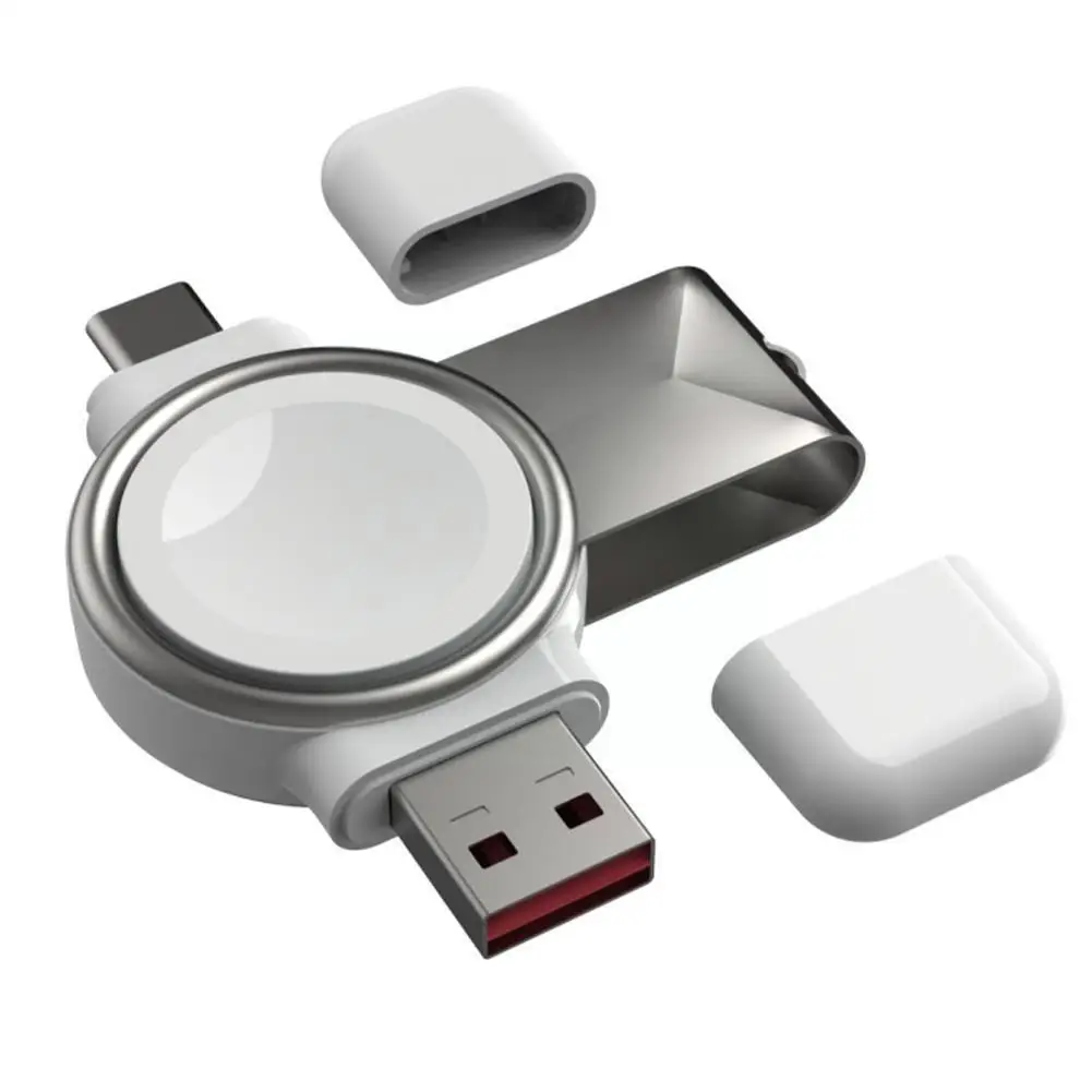 

Portable Wireless Charger for IWatch 7 Charging Dock Station USB Charge Cable for Apple watch Series 6 5 4 3 2 1 Charger C2N4