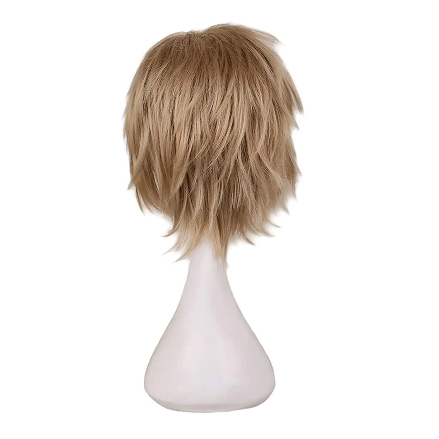 

CosNoble Togami Byakuya Wig With Glasses Game Danganronpa Cosplay Keychain Pendant Props