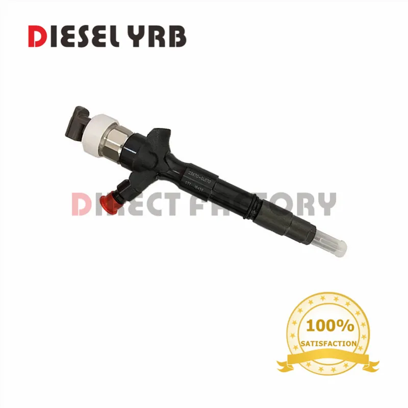 

4 PCS ORIGINAL AND BRAND NEW Common Rail Injector 23670-0L010 23670-0L070 095000-8740 0950008740 41 42 43 44 45 46 47 48 49