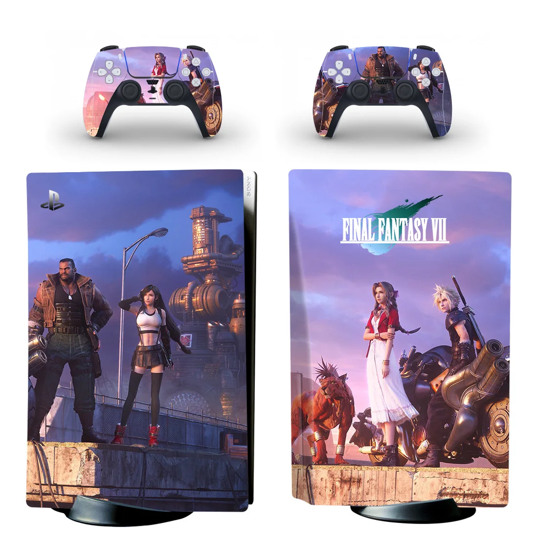 

Final Fantasy PS5 Standard Disc Edition Skin Sticker Decal Cover for PlayStation 5 Console & Controller PS5 Skin Sticker Vinyl