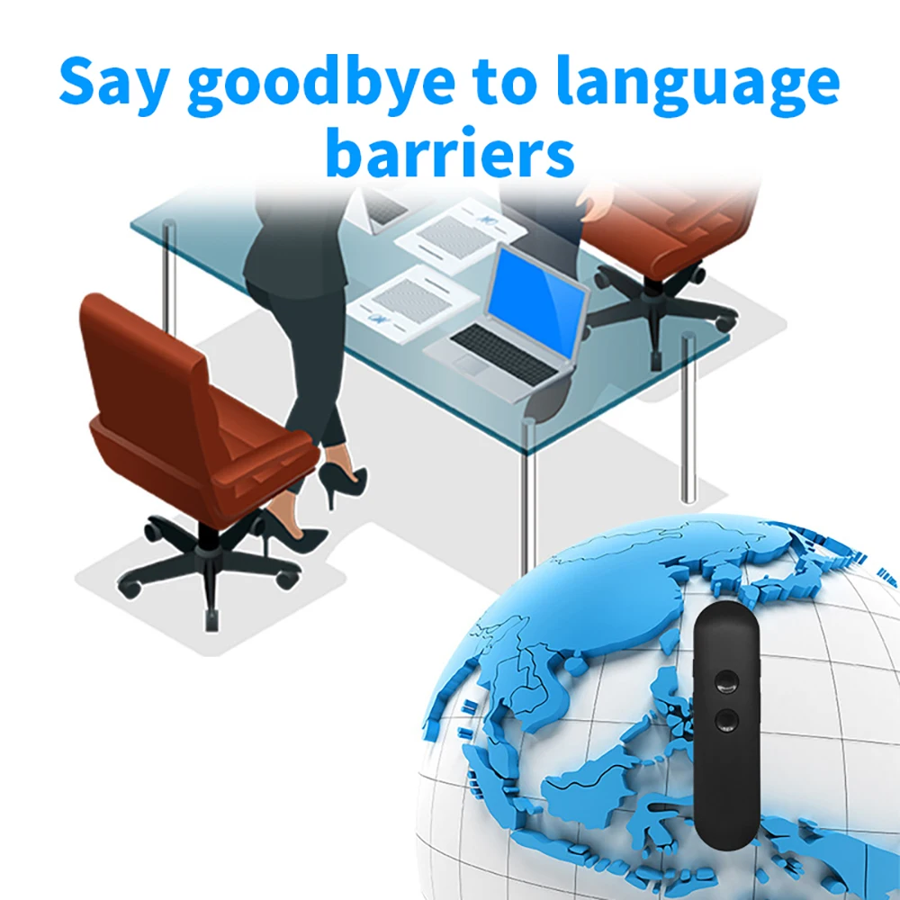 Умный переводчик T4 с несколькими голосовыми функциями 42 вида языков запись за