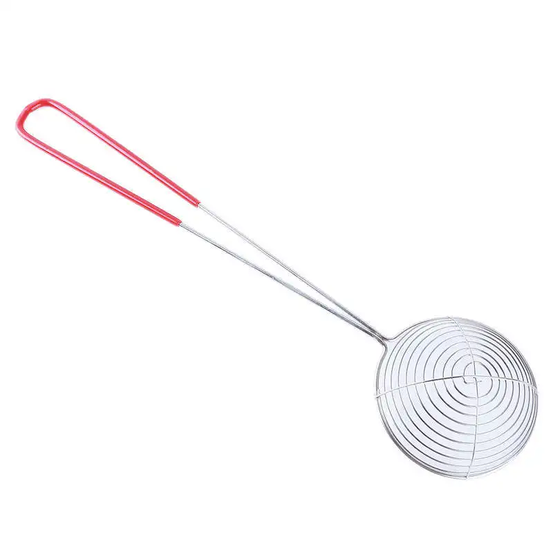 1PC Stainless Steel Oil Spoon Mesh Strainers Strainer Scoop Colander Cooking Tools Soup Skimmer Kitchen | Дом и сад