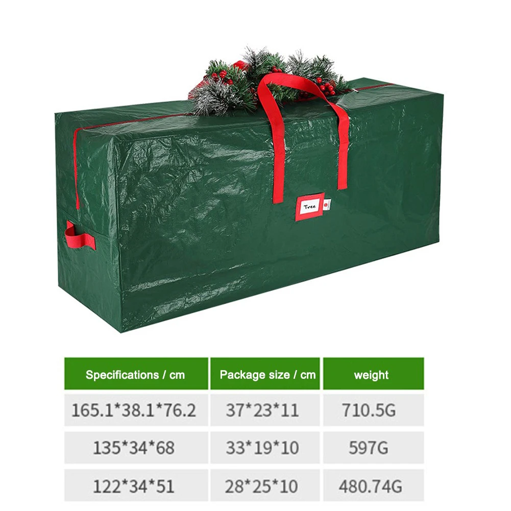 Сумка для хранения рождественской елки пылезащитный чехол водонепроницаемый