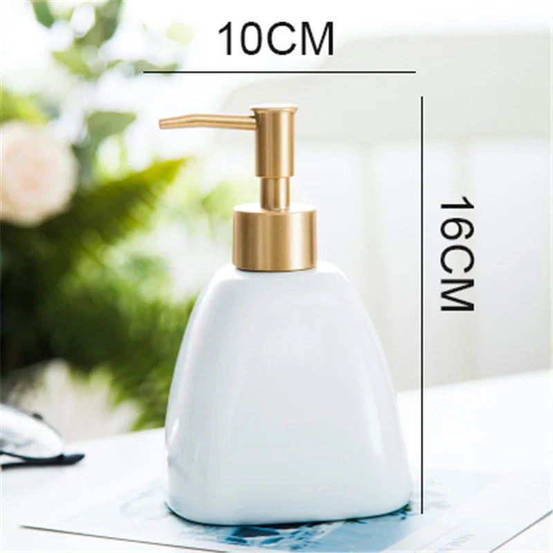 Керамический лосьон бутылка для розлива дезинфицирующее средство рук геля душа