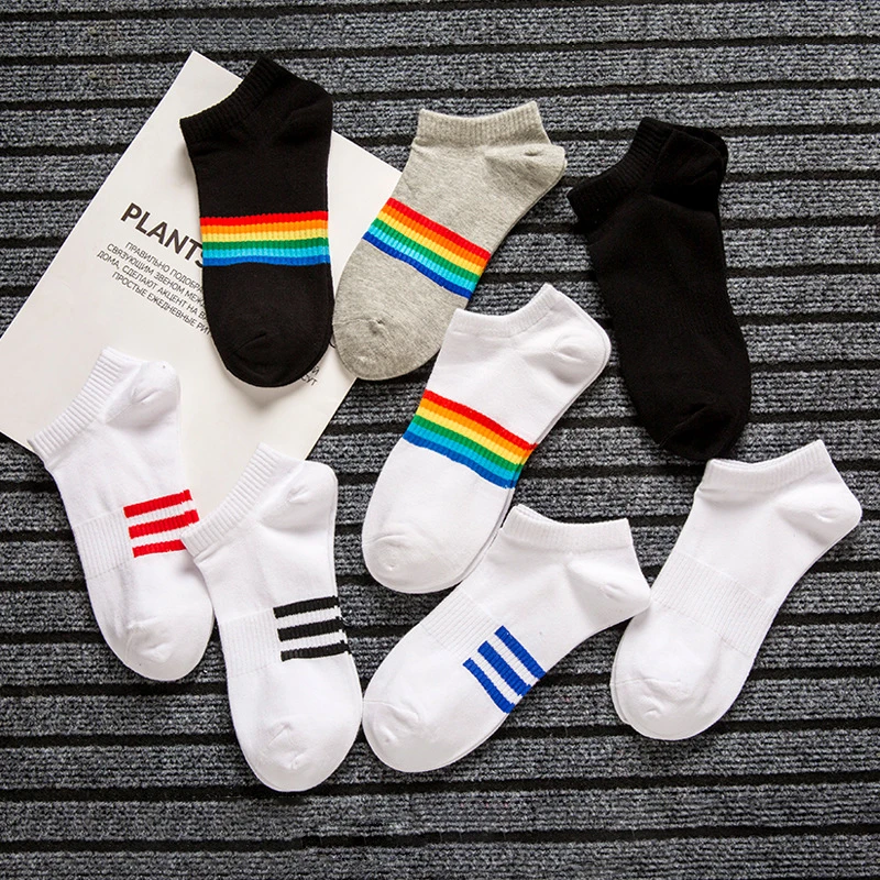 

Cotton Stripes Socks Warm Casual Socks Funny Cute Pop Korean Women Socks Socks Women Funny Socks Woman Socks