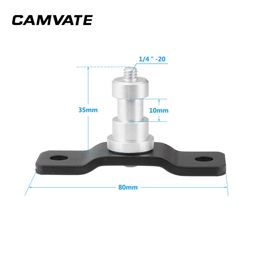 Универсальный винтовой соединитель CAMVATE с наружной резьбой 1/4-20 и нижней