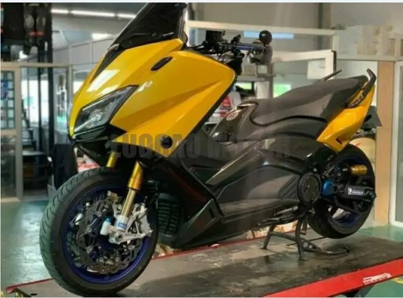 

Injection Bodywork For Yamaha TMAX530 Fairing kit Yellow Black 2015 2016 Cowlings 15 16 T-MAX TMAX 530 Motorcycle Fairings