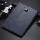 Чехол для планшета Samsung Galaxy Tab A A6 10,1 2016 T585 T580 SM-T580 T580N, Модный деловой чехол-подставка из искусственной кожи