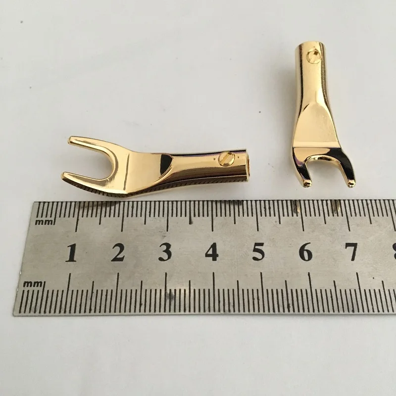 50 шт./лот хорошее качество лопата контрольные выводы вилки типа банан разъем