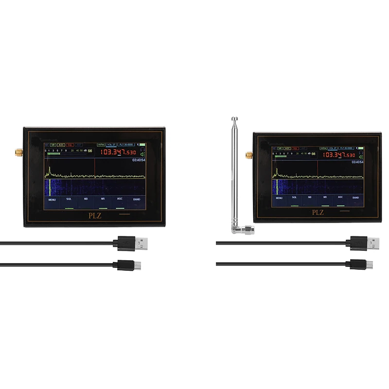 

IPS Display Touching Screen Digital Signal Receiver Portable Radio Receiver Malachite SDR Shell Radio