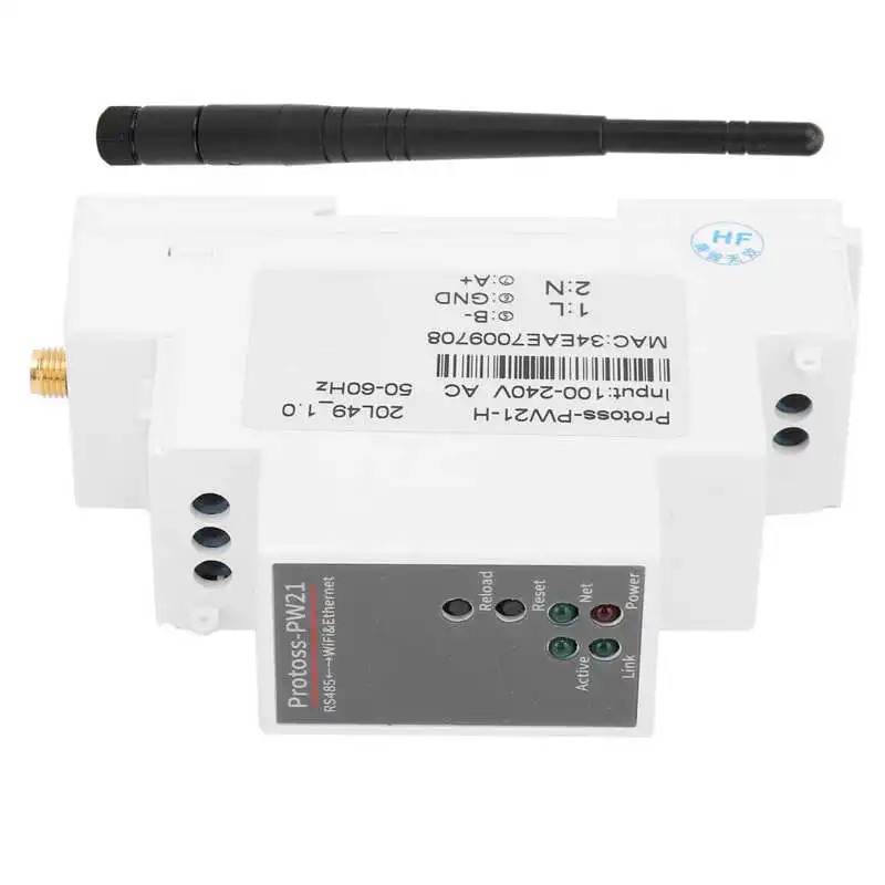 

RS485 к Wi-Fi/Ethernet Серийный Сервер IP последовательный сервер MIPS/320 МГц для ECos для TCP / UDP / MQTT / HTTP / WebSocket протокол