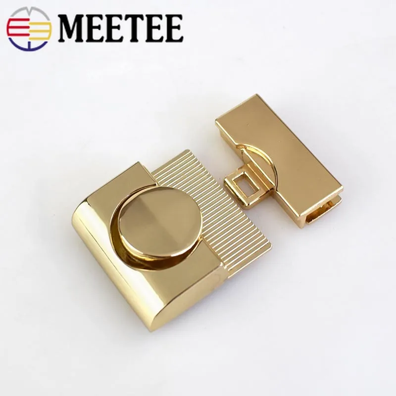 2/4 шт. квадратный Сумки из натуральной кожи с металлическими вставками и оснастки