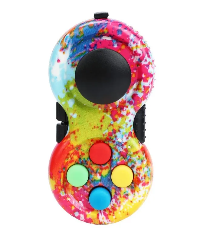 

Игрушка-фиджет с радужной ручкой, игрушка-фиджет, Классический игровой контроллер, планшетофон для снятия стресса и тревоги