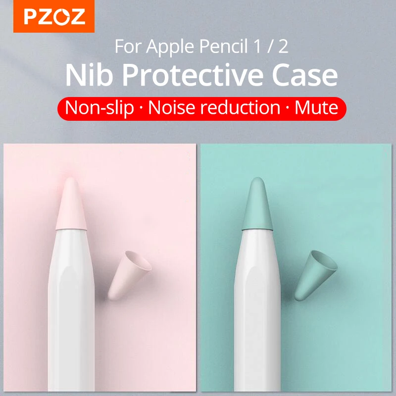 PZOZ 8 шт защитный чехол для Apple Pencil 1 2st стилус с точечной ручкой силиконовый