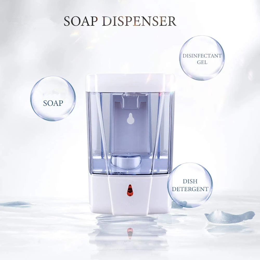 Автоматический диспенсер для мыла с бесконтактным инфракрасным датчиком