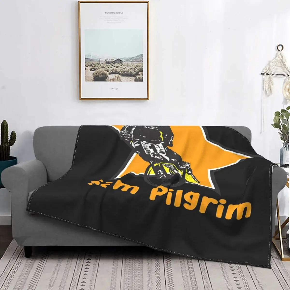 Sam Pilgrim-2 mantas para cama, cubrecama a cuadros, toalla, manta doble, mantas...
