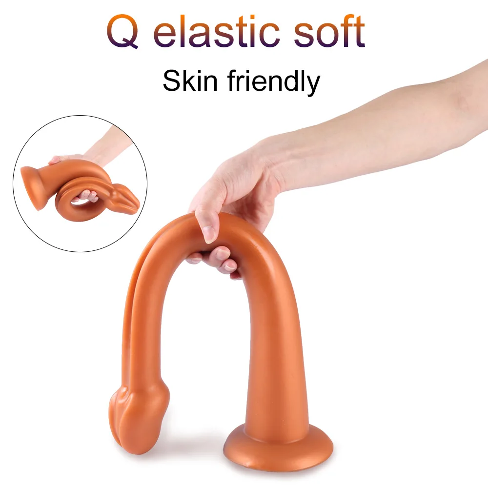 Очень длинный фаллоимитатор Анальная пробка для взрослых секс игрушки мужчин и