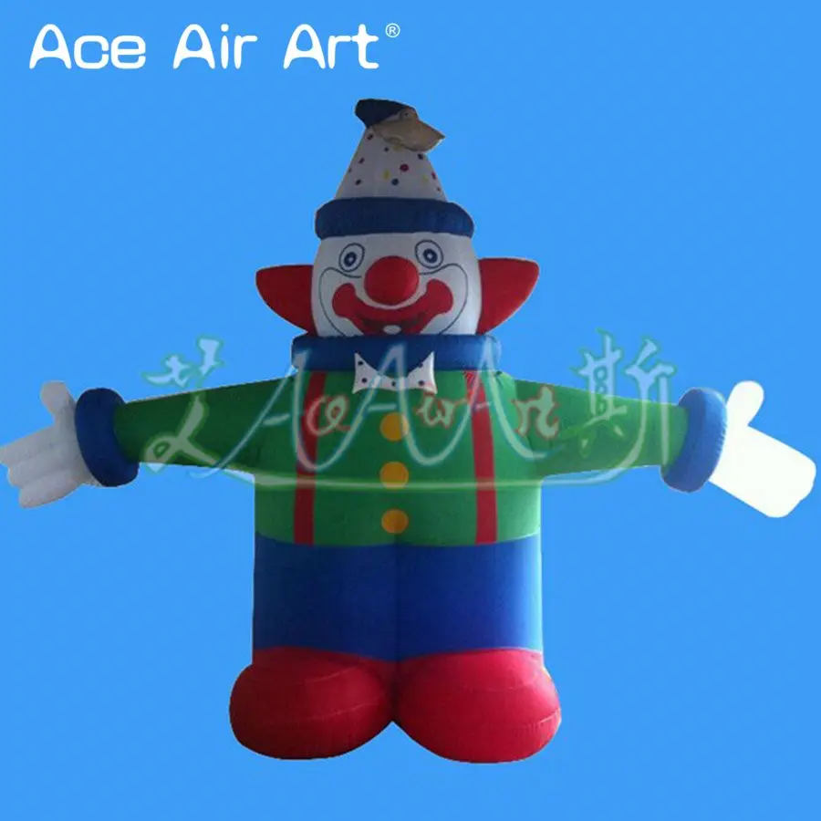 

3 m H Popular Festival Decoration Inflatable Clown inflatable cartoon for Advertising