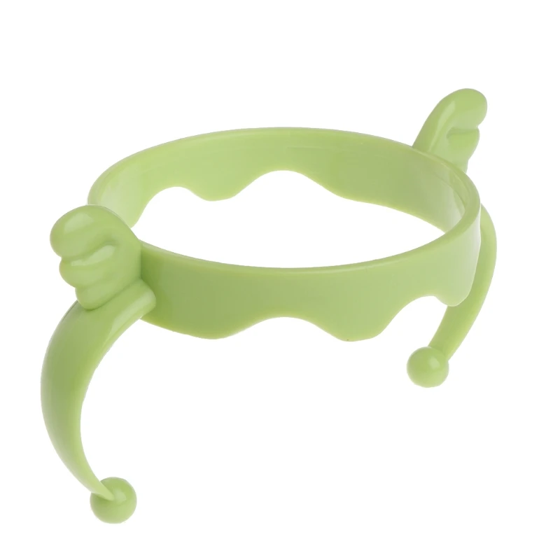 

H3CD Baby Cup Feeding Bottle Easy Grip Plastic Handles Holder for Comotomo