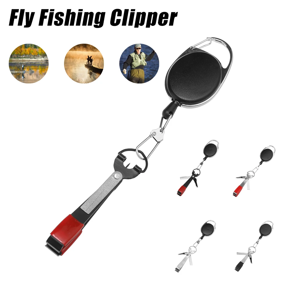 

Stainless Steel Quick Knot Tying Tool Fly Fishing Clippers Line Cutter Fast Hook Nail Knotter Multifunctional Fishing Tools Hot