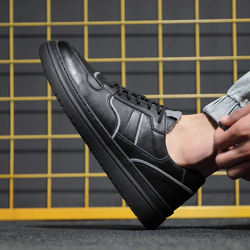 LIMEIKE мужские лоферы повседневная кожаная обувь модная деловая броги мужская