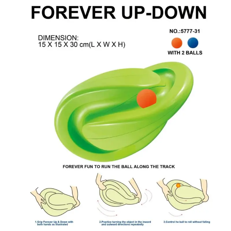 

1Set Plastic 3D Infinite Loop Track Ball DIY Race Run Puzzle Toys for Kids Children Early Education Intelligent Toy Gifts