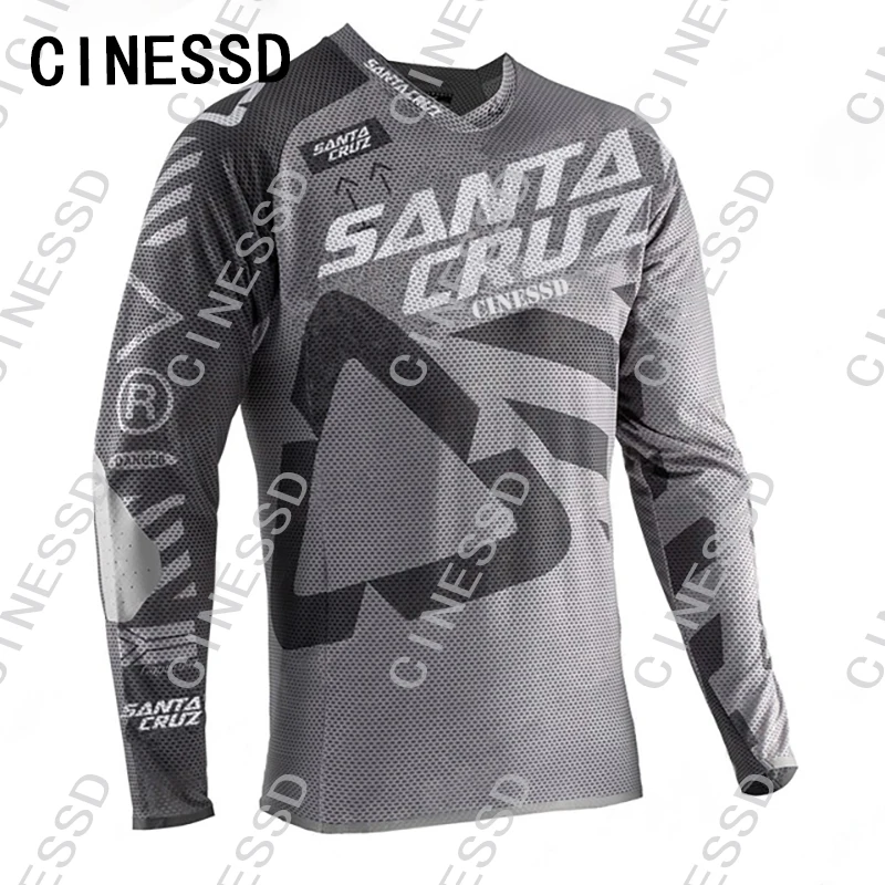 2021 Men's Downhill Jerseys MTB Fox Mountain Bike Shirts Offroad DH Motorcycle Jersey Motocross Sportwear Clothing FXR | Спорт и