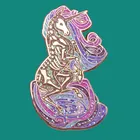 Эмалированная брошь в виде красивых животных на лацкане, булавки для коллекционирования, Мультяшные металлические значки, детская модная бижутерия, подарки, украшение для воротника рюкзака