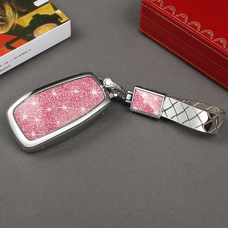 

Специальный Алмазный чехол для автомобильного ключа из сплава, чехол для ключа для Mercedes benz W177 W205 W213 W222 2018 A C S GLS Class E