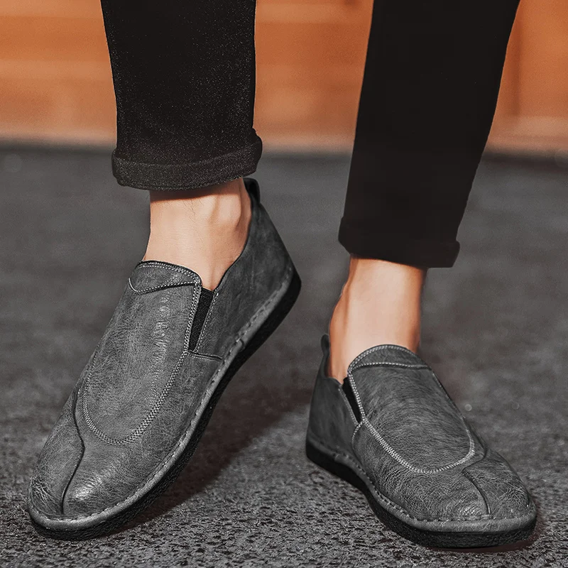 

Fashion Men's Shoes Men Shoes Black For Scarpa Uomo Sapato De Couro Masculino Zapatos Hombre Casual Cuero Sneakers