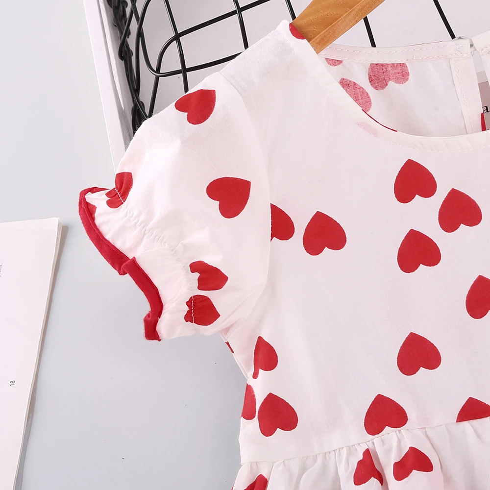 Платья для маленьких девочек HE Hello Enjoy 2020 летняя одежда маленькое платье без