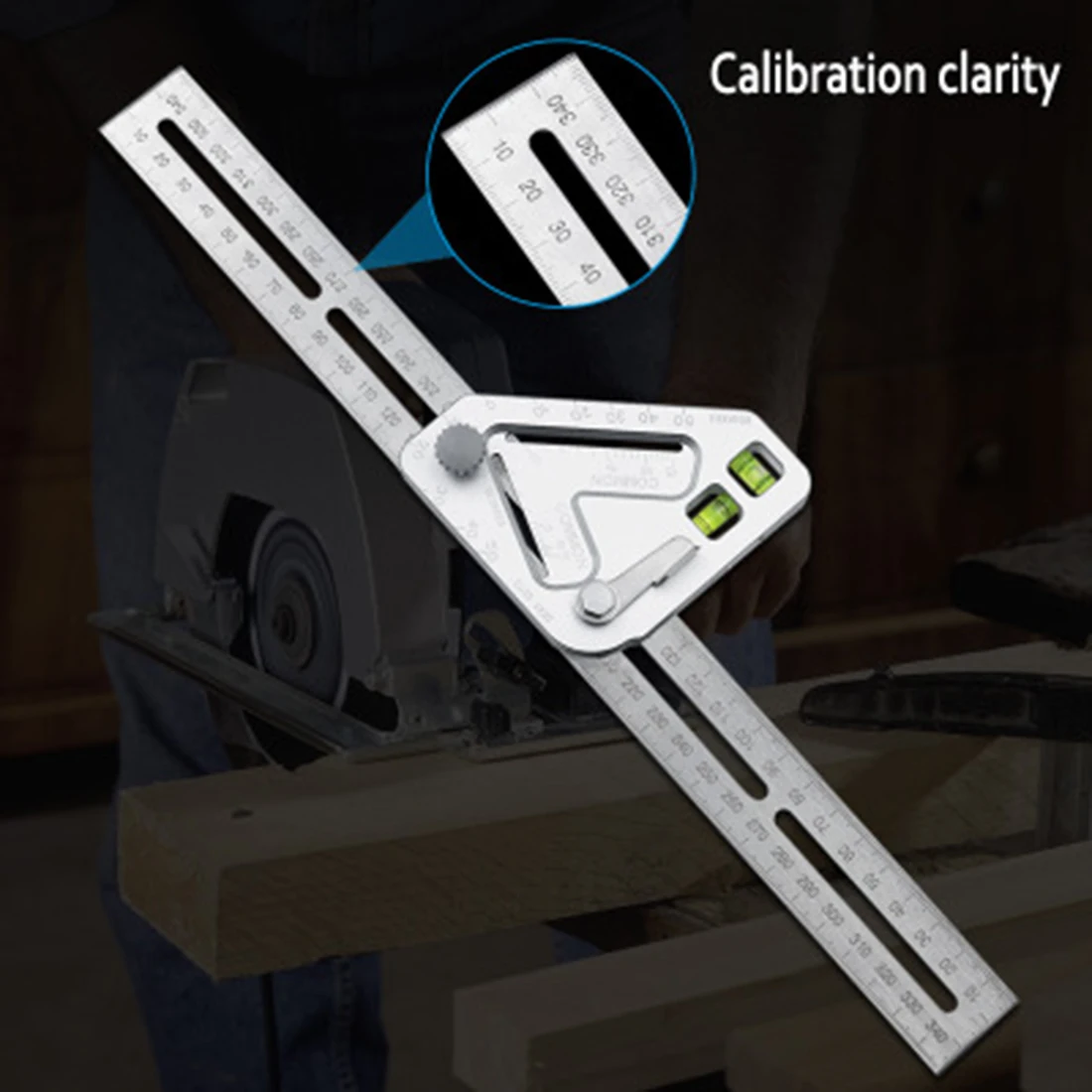 

Triangle Angle Ruler Multi-functional Woodworking Measuring Measurement Tools