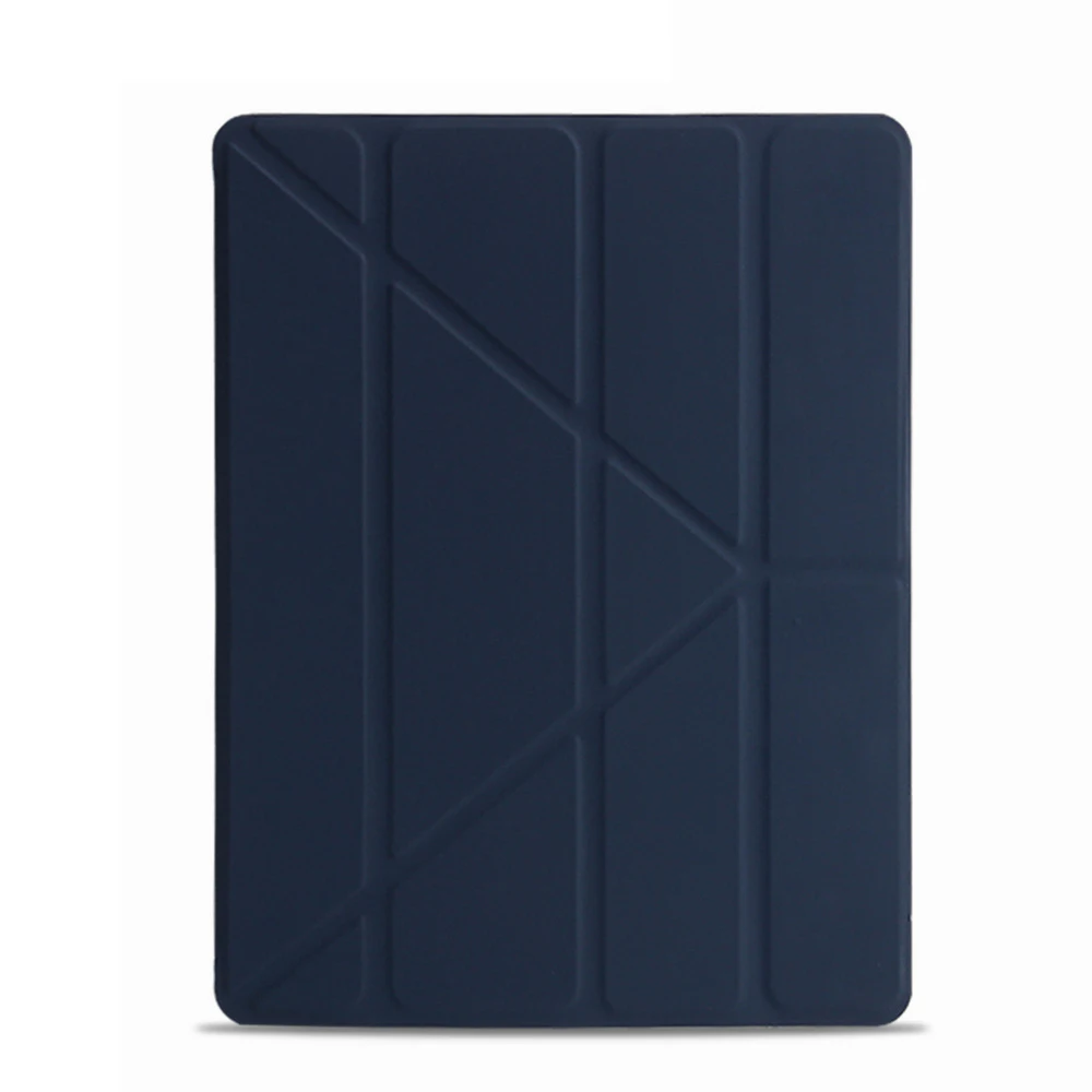 Deep Blue Умный чехол для ipad 10,2 чехол кожа PC жесткий чехол для ipad 10,2 чехол ультра тонкий чехол для ipad 7 поколения Чехол - Цвет: Deep Blue