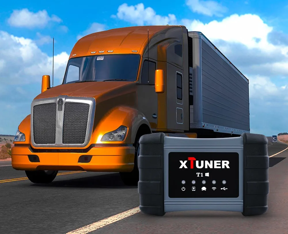 Xtuner T1 сверхмощный грузовик диагностический инструмент SRS ABS DPF EGR Сброс для VOLVO MAN IVECO грузовик сканирующий инструмент Xtuner дизель OBD2 сканер