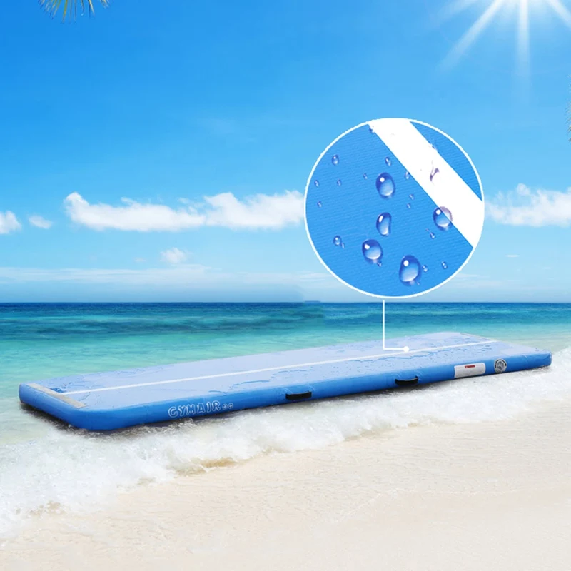 

13ft Inflatable Gymnastics Air Track Tumbling Mat 4inches Thickness Airtrack Mats for Home Use/Training/Cheerleading/Yoga/Water
