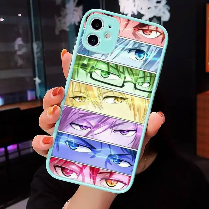 

Kuroko No Basket Taiga Daik Phone Case Matte Transparent for iPhone 7 8 11 12 s mini pro X XS XR MAX Plus cover funda