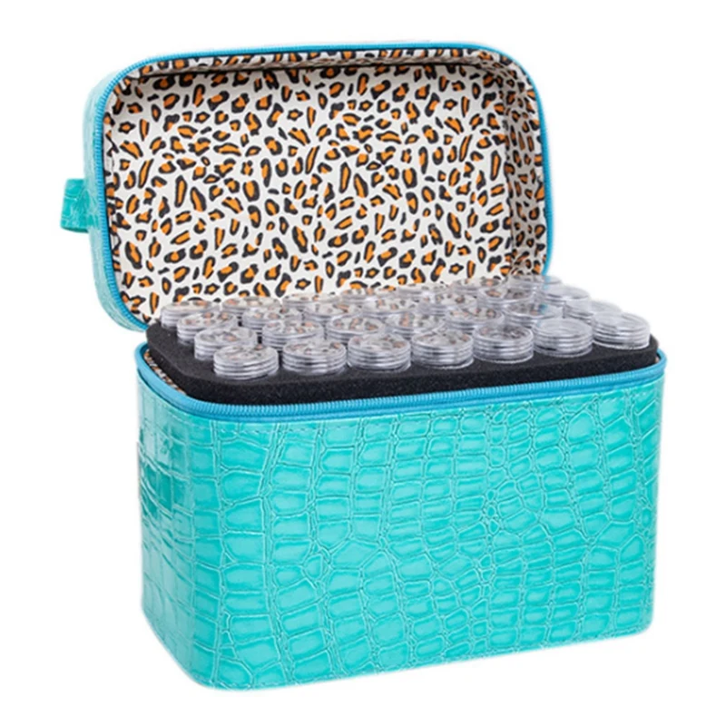 

Коробка для алмазной вышивки с 84 отделениями, чехол для хранения с ручкой для переноски, аксессуары для алмазной живописи