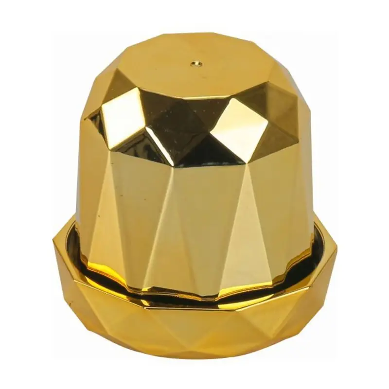 

ABS Electroplate Diamond Dice Cup with Bottom Tray Drinking Party Bar Dice Game G99D